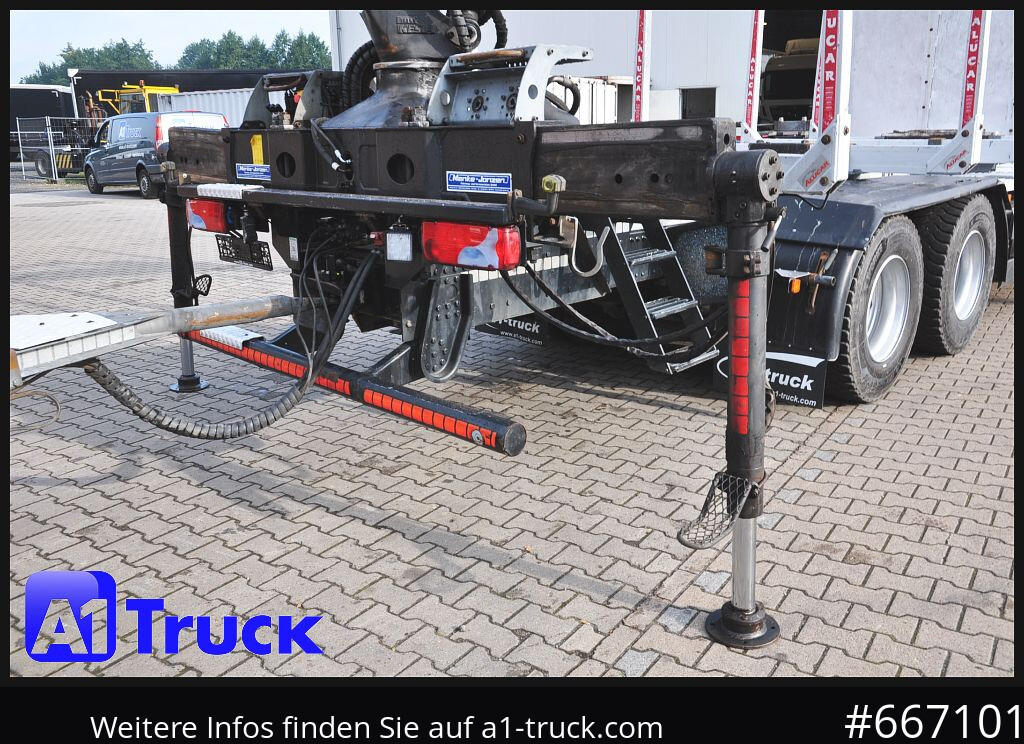 Camião MAN TGX 26.480, Holz Kesla 2109, 6x4,