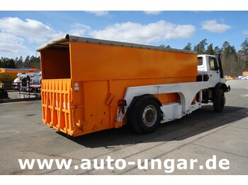 Camião transportador de contêineres/ Caixa móvel MERCEDES-BENZ Unimog U1700 Ruthmann Cargoloader  mit Wechselcontainer: foto 5