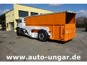 Camião transportador de contêineres/ Caixa móvel MERCEDES-BENZ Unimog U1700 Ruthmann Cargoloader  mit Wechselcontainer: foto 3