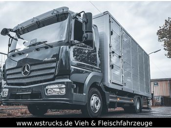 Camião transporte de gado Mercedes-Benz 821L" Neu" WST Edition" Menke Einstock Vollalu: foto 1