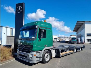 Camião transporte de veículos Mercedes-Benz Actros 3044 LL EBERT Forstmaschinentransporter: foto 1