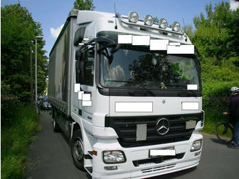 Camião de lona Mercedes-Benz DB 2541+BDF+Ladebordwand+1.Hand+Pl u Spriegel+E5: foto 1
