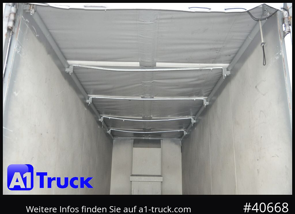 Camião POL OSTEG Abrollcontainer 47,5m³,  Mulde, Dachplane, Portaltür