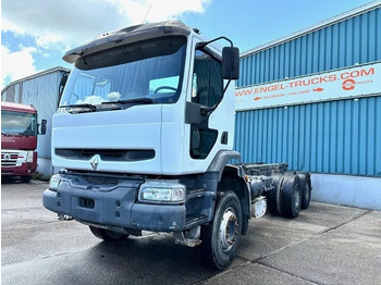 Renault Kerax 320 6x4 FULL STEEL CHASSIS (MANUAL GEARBOX / FULL STEEL SUSPENSION / REDUCTION AXLES / AIRCONDITIONING) - Camião chassi: foto 1