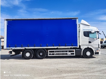Camião transportador de contêineres/ Caixa móvel SCANIA R 500 6X2 TAUTLINER CAJA INTERCAMBIABLE: foto 4