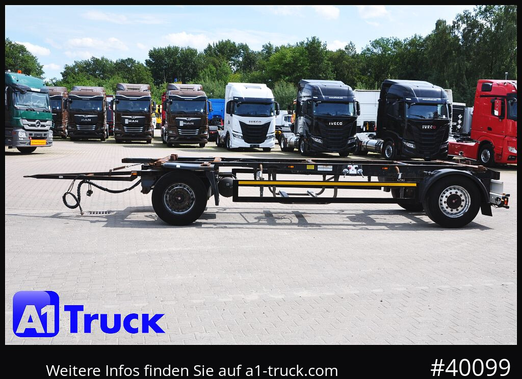 Camião SCHMITZ AWF 18, BDF Anhänger Standard 7,45