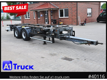 Camião SCHMITZ tandem, verzinkt, oben oder unten gekuppelt, verstellbar