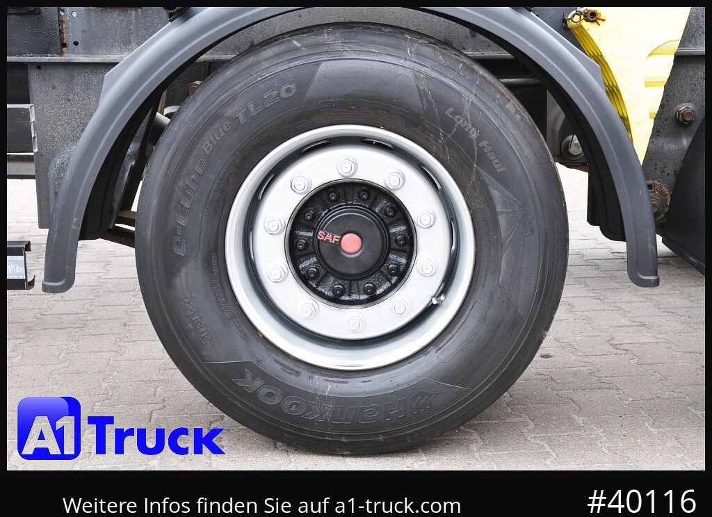 Camião SCHMITZ tandem, verzinkt, oben oder unten gekuppelt, verstellbar