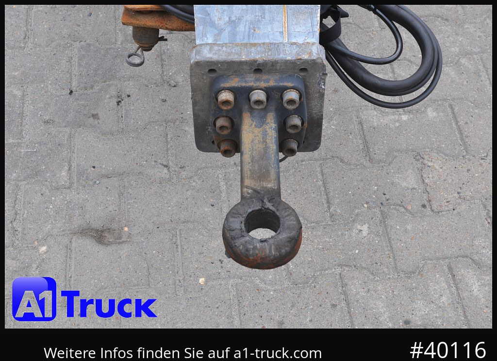 Camião SCHMITZ tandem, verzinkt, oben oder unten gekuppelt, verstellbar