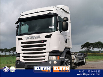 Camião transportador de contêineres/ Caixa móvel Scania G450 hl 4x2 retarder bdf: foto 1