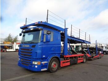 Camião transporte de veículos Scania G 480 MANUAL + RETARDER: foto 1