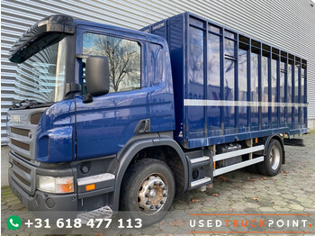 Camião transporte de gado Scania P 230 / Full Steel / Manaul / 260.000 KM!! / TUV: 10-2023 / Belgium Truck: foto 1