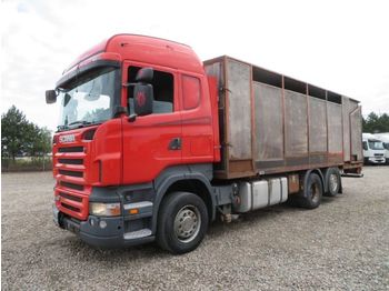 Camião transporte de gado Scania R420 6x2 Euro 5 Livestock: foto 1