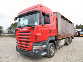 Camião transporte de gado Scania R420 6x2 Euro 5 Livestock Retarder: foto 1