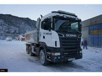Camião basculante Scania R560 6x4 Tipper truck with steel suspension.: foto 1