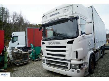 Camião transportador de contêineres/ Caixa móvel Scania R620: foto 1