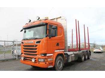 Camião para transporte de madeiras Scania R730 LB 8X4*4: foto 1