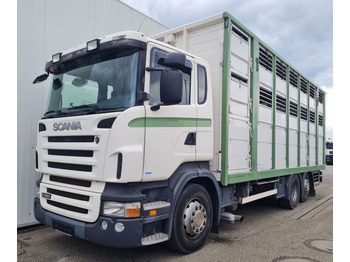 Camião transporte de gado Scania R 420 LB: foto 1
