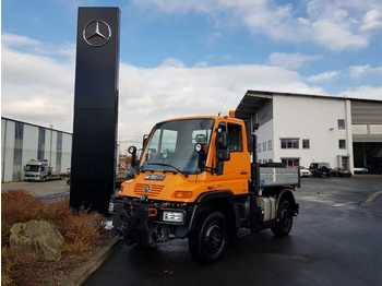 Camião de caixa aberta/ Plataforma Unimog Mercedes-Benz U300 4x4 Hydraulik Standheizung: foto 1