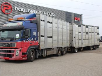 Camião transporte de gado Volvo FM 420 6x2: foto 1