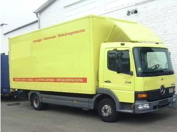 Camião furgão Mercedes-Benz Atego 815 4x2 Klima/Umweltplakette gelb