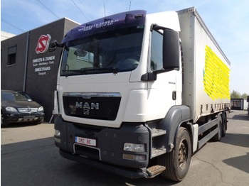 Camião toldo MAN TGS 26.360 6x4 retarder As tronic Air+