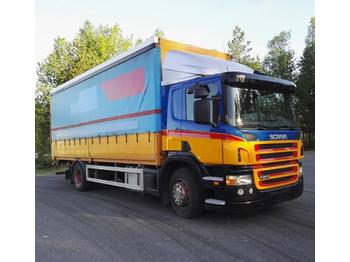 Camião toldo Scania P270 alulava liukukapeli+pl nostin