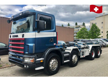 Caminhão polibenne Scania R124 CB 8x4