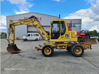 Escavadeira de rodas KOMATSU