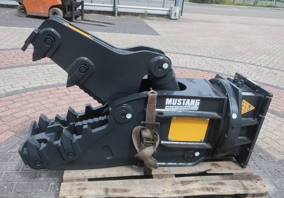 Tesoura de demolição para Máquina de construção Mustang RK05 Hydraulic Rotation Pulverizer Shear 5~10T NEW: foto 5