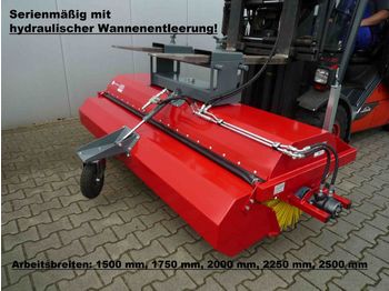 EURO-Jabelmann Staplerkehrmaschinen 1,50 m, einschl. hydr. Entleerung, aus laufe  - Vassoura