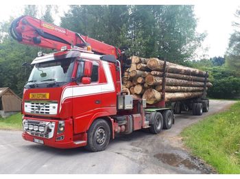 Reboque florestal Volvo FH16 600 euro5 6x4 Epsilon Faymonville do drewna dłużycy lasu loglift kesla huttner: foto 1