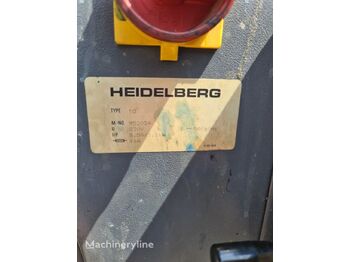 Heidelberg 1 Color Sheet-Fed Offset Press Heidelberg TOK - Máquina de impressão