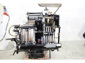 Heidelberg Letter Press Tiegel - DIE Cutter Heidelberg OHT - Máquina de impressão