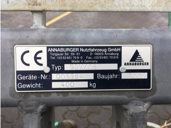 Cisterna de chorume Annaburger Schleppschlauchgestänge 6m: foto 1