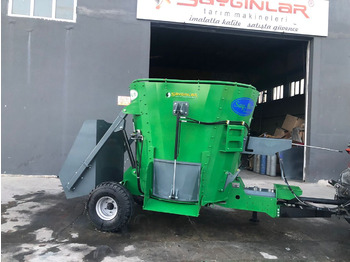 Equipamento de gado novo SAYGINLAR vertical feed mixer wagon: foto 2