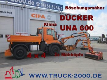 UNIMOG U500 Dücker UNA 600 *Böschungsmäher*Komunalhydr - Máquina agrícola