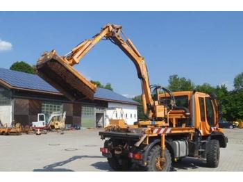 Limpa bermas, Máquina agrícola Unimog Aufbaumulcher Mulag MHU800: foto 1