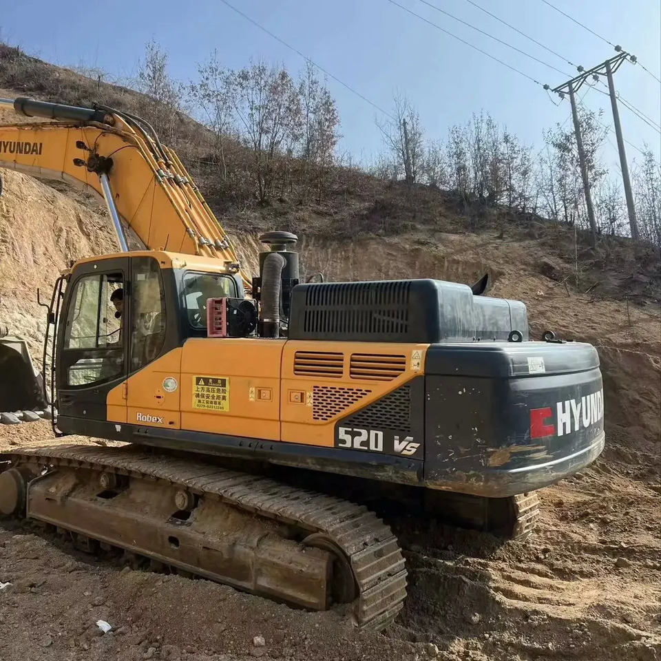 Escavadeira 100% Original Hyundai 520 Used Excavator 52 Ton Hyundai 520 Excavator Hyundai Excavator: foto 2
