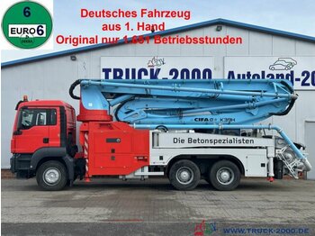 MAN TGS 26.400 6x4 Cifa K39 m Deutsches Fahrzeug - Autobomba de betão