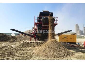 Constmach Mobile Limestone Crusher Plant 150-200 tph - Britadeira móvel