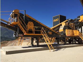 FABO MTK 65 | MOBILE CRUSHING & SCREENING PLANT – SAND MACHINE - Britador