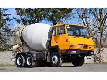 STEYR 1491 CONCRETE MIXER - Camião betoneira
