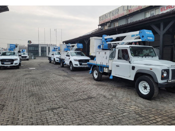 Land Rover Defender 4x4 pick-up - 13m Socage A314 - bucket truck boom lift - Caminhão com plataforma aérea