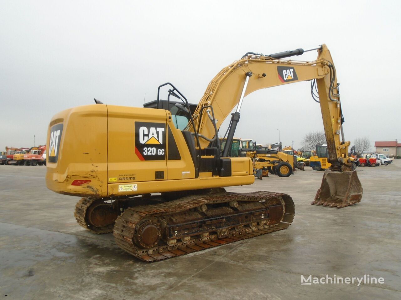 Escavadora de rastos Caterpillar 320 GC / Made In Japan !!!: foto 3