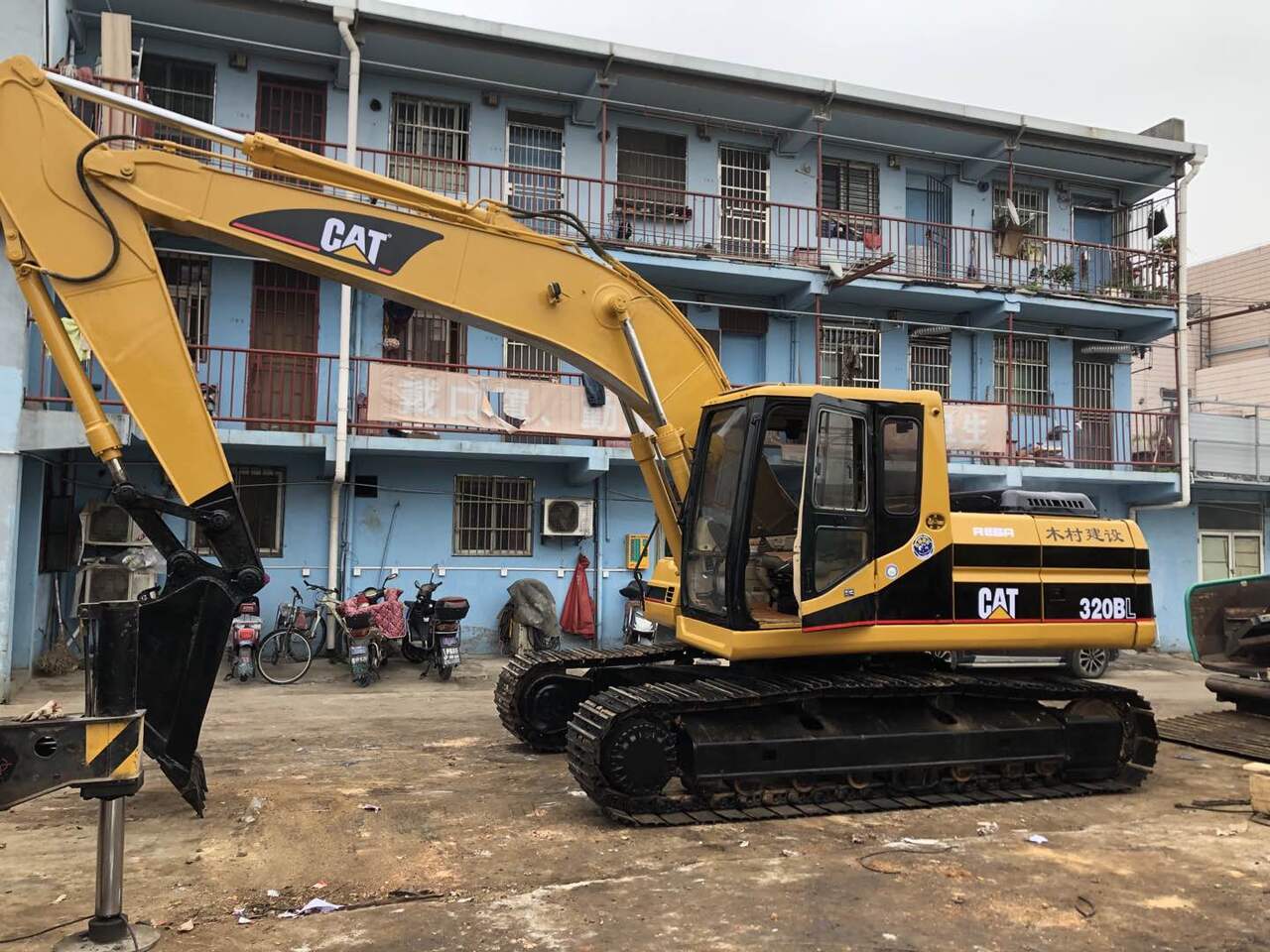 Escavadora de rastos Caterpillar Cat 320B 320bl: foto 13