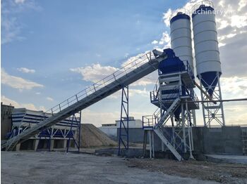 POLYGONMACH Stationary 135m3 Batching Planr with Double Planetery Mixer - Central de betão