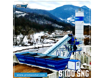 PROMAX STATIONARY Concrete Batching Plant PROMAX S100-SNG (100m³/h)  - Central de betão