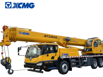 Grua móvel novo Chinese XCMG New Mobile Cranes  QY25K5D 25t Heavy Lifting Crane Truck With Competitive Price: foto 1