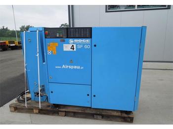 Boge SPRĘŻARKA ŚRUBOWA SF60 45KW 2010R FALOWNIK  - Compressor de ar